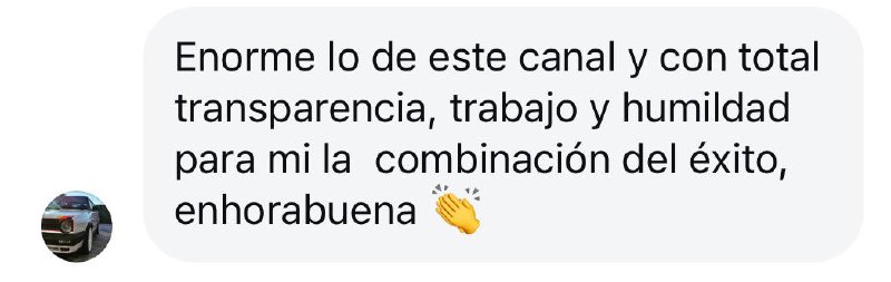 Opinión sobre transparencia, trabajo y humildad